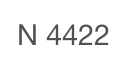 N 4422
